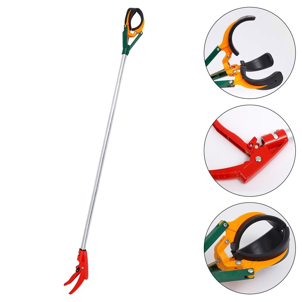 Fruit Picker Multifunctional with Three Claws Lightweight Sturdy Long Handle
