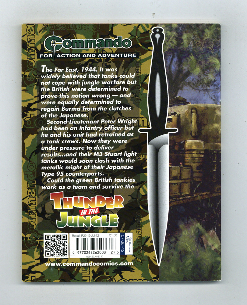 Commando for Action and Adventure #4512 VF+ 8.5 2012