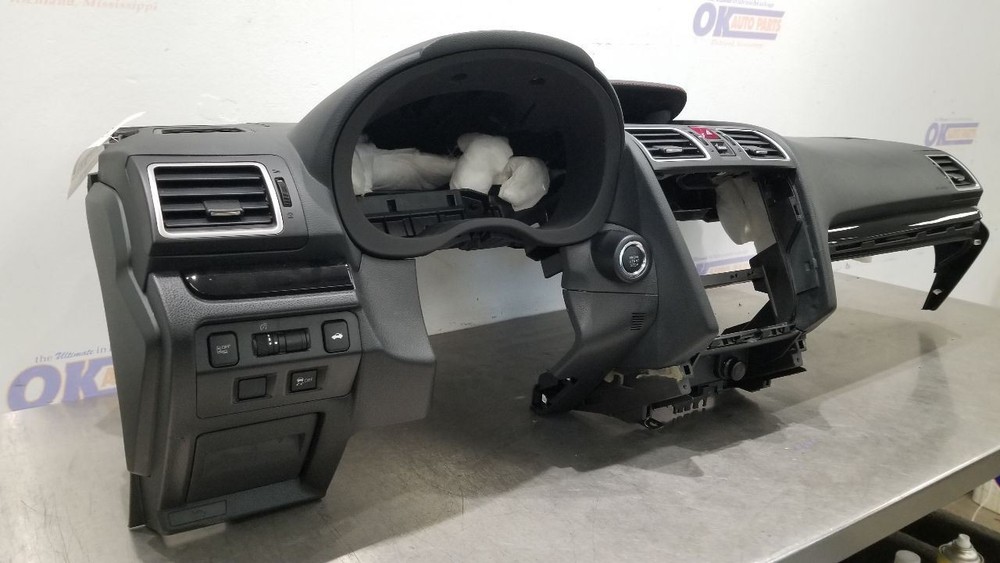 18 SUBARU WRX STI DASH PANEL DASHBOARD BLACK
