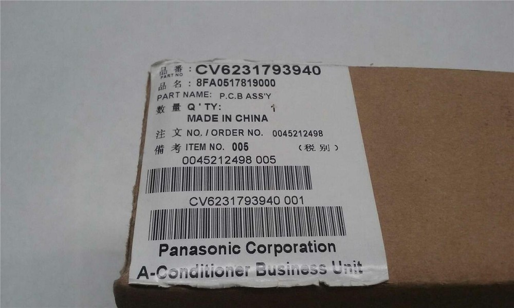 Panasonic Sanyo CV6231793940 Power Board PCB Assembly