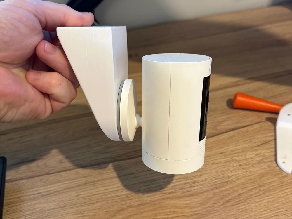 Ring Stick Up Camera Heavy Duty Ceiling Mount - 3D Printed