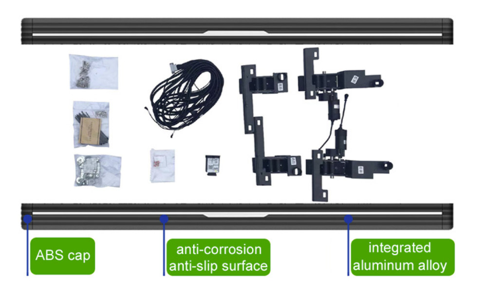 Deployable Electric Running Board Side Step For Chevrolet Silverado 2019-2024
