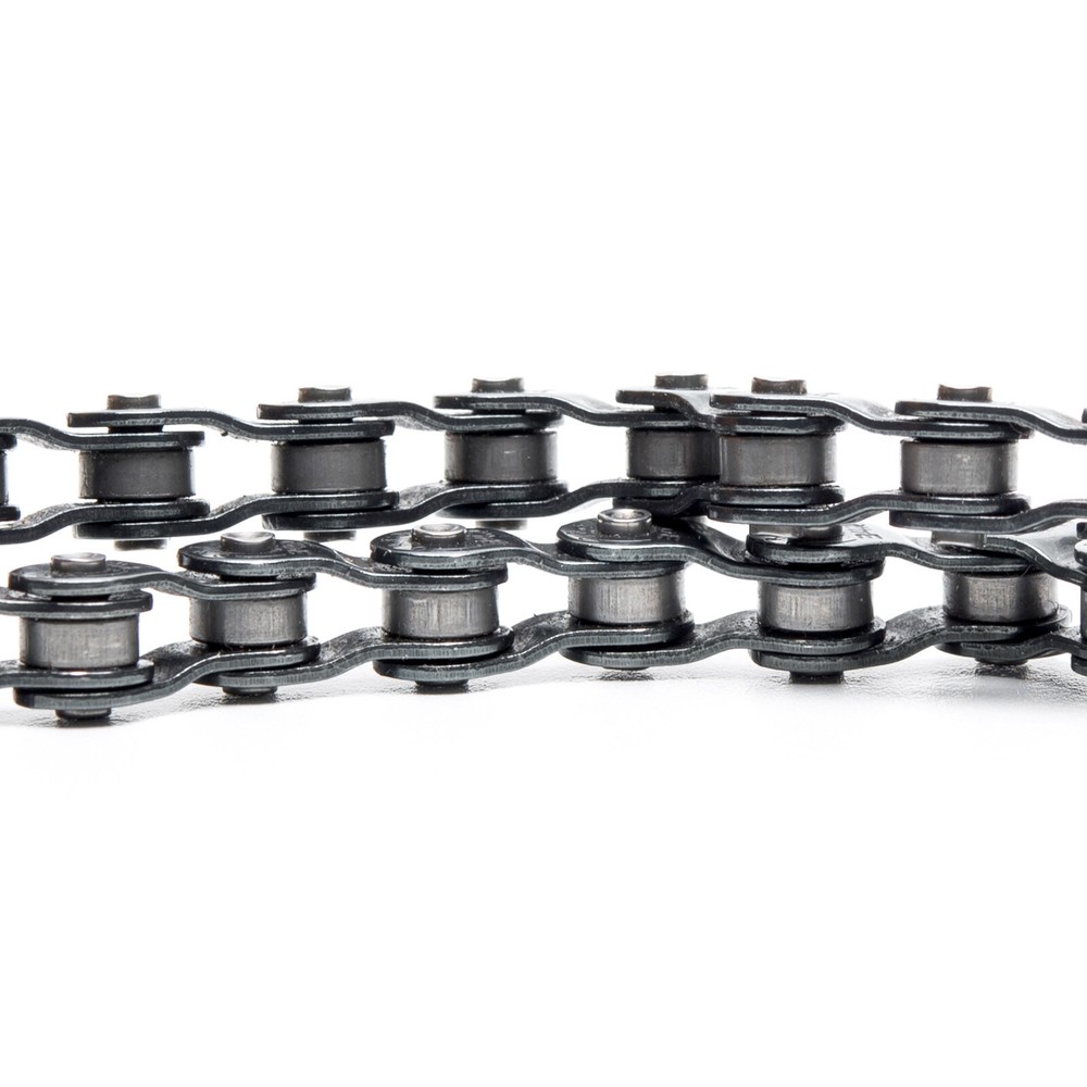 2Pcs #420 Chain Offset Half Link Roller, 1/2" Pitch Carbon Steel