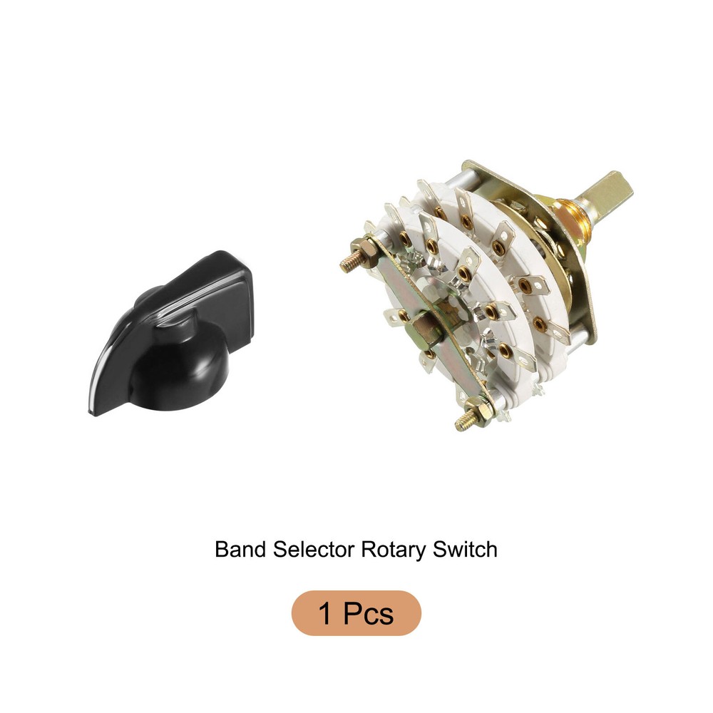 Band Selector Rotary Switch 2P10T 2 Pole 10 Position 2 Deck