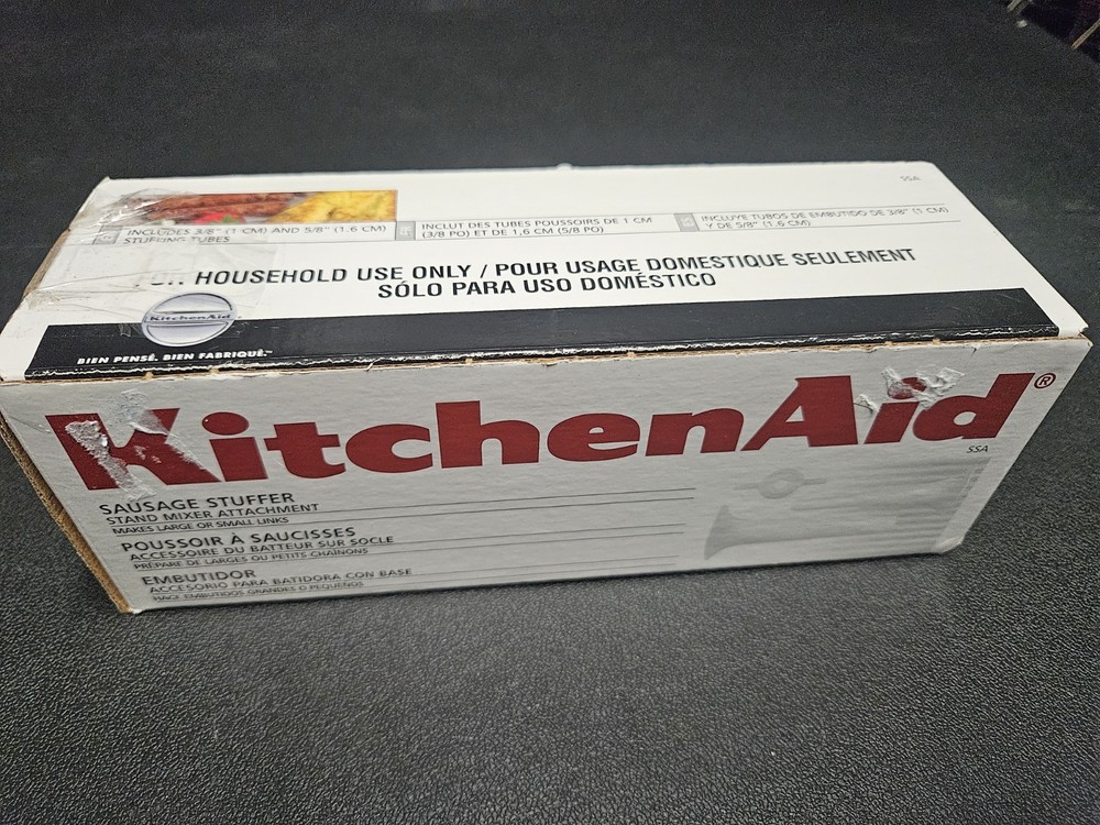 KitchenAid Sausage Stuffer Stand Mixer Attachment - White