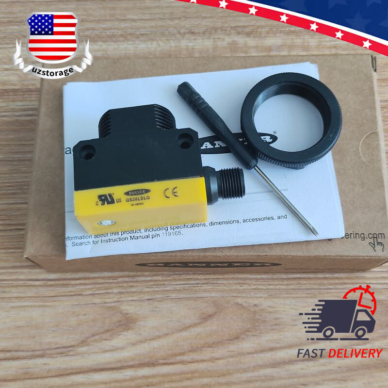 For Banner Engineering QS30LDLQ 10-30VDC 4Pins Photoelectric Laser Sensor Switch