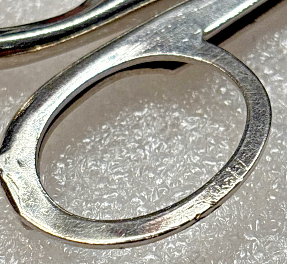 West Germany Folding Travel Scissors - Cut Nicely- Fold Easily -Clean and Sharp