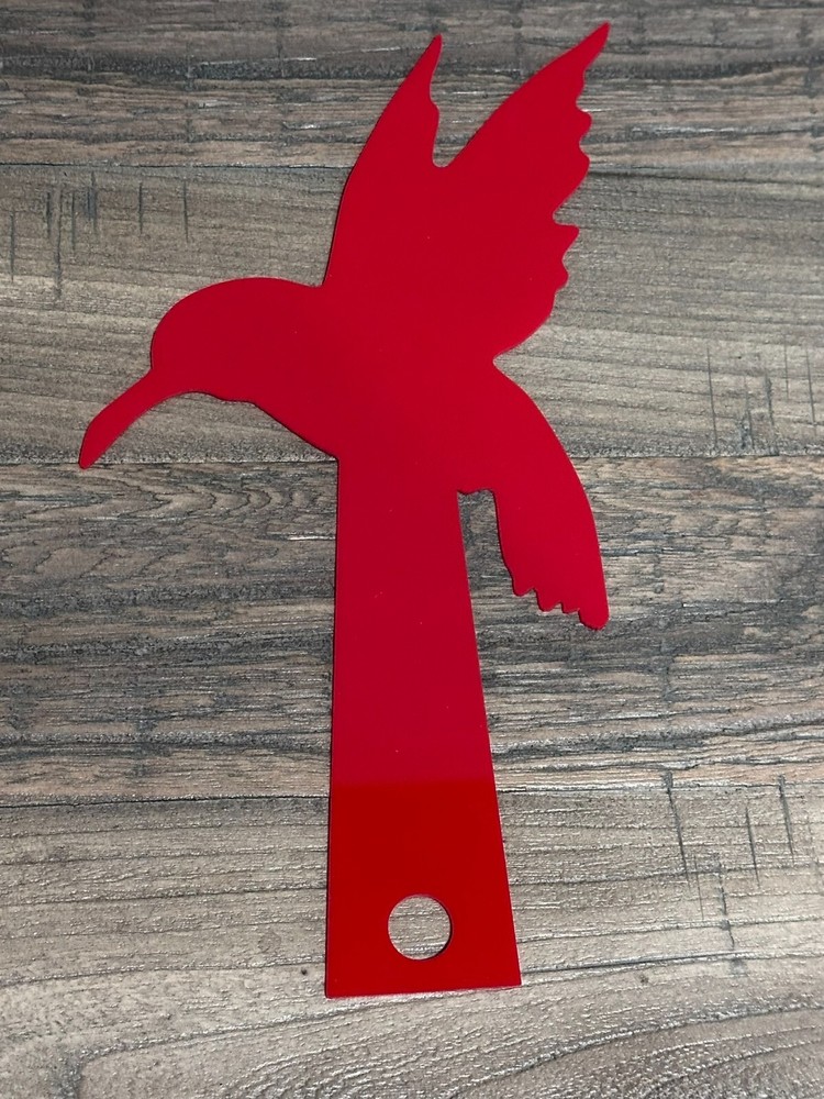 Mailbox Flag Replacement Plastic Bird Silhouette Decorative