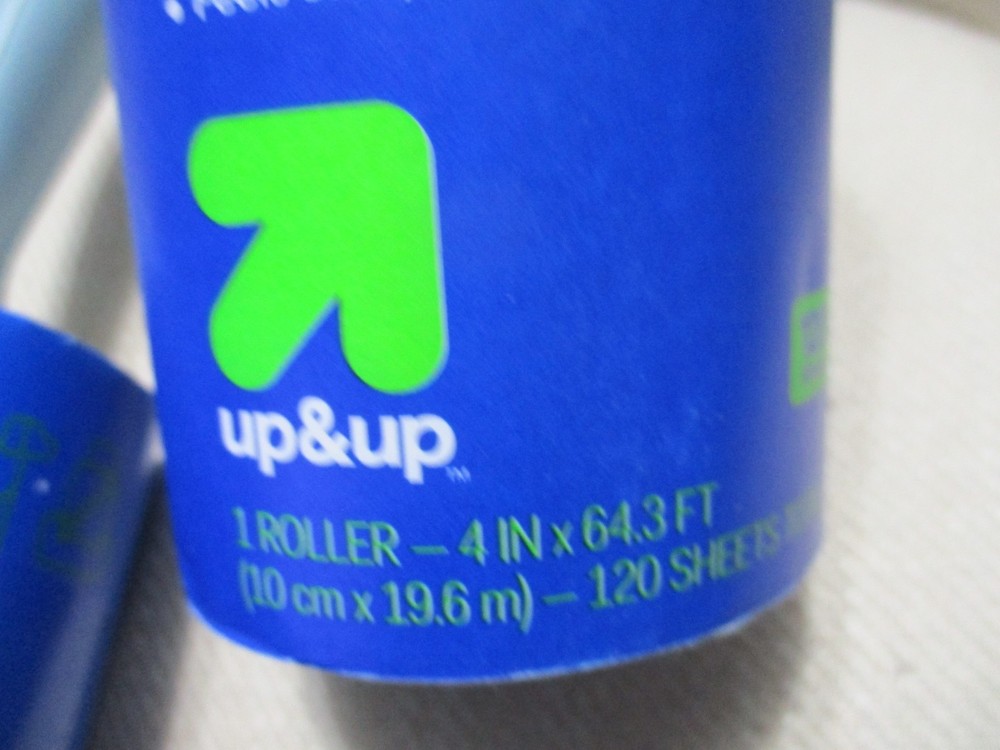 2 Super Stick Lint Rollers 120 Sheets each up&up™