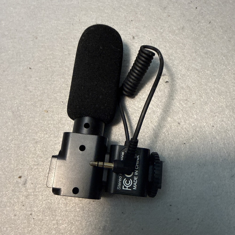 Stereo Microphone ~ Model M101 ~ Replacement Camcorder Video Camera M 101