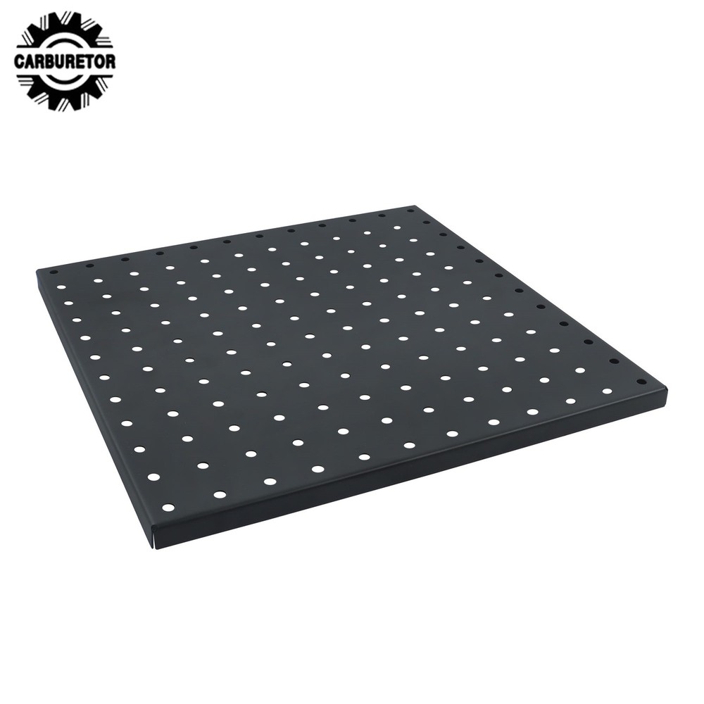 4 Pack 12 × 12 Inch Metal Pegboard Panel Wall Organizer Panel Storage Hanger