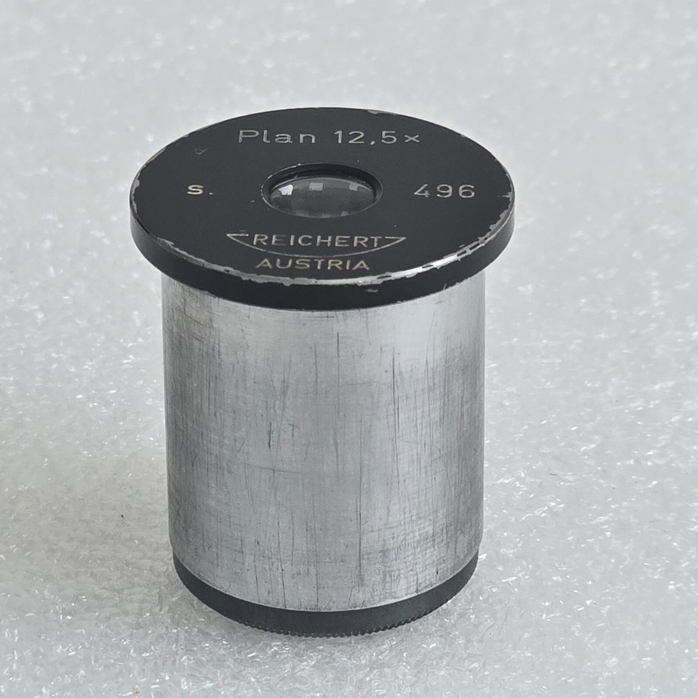MICROSCOPE PART EYEPIECE REICHERT AUSTRIA PLAN 12.5X