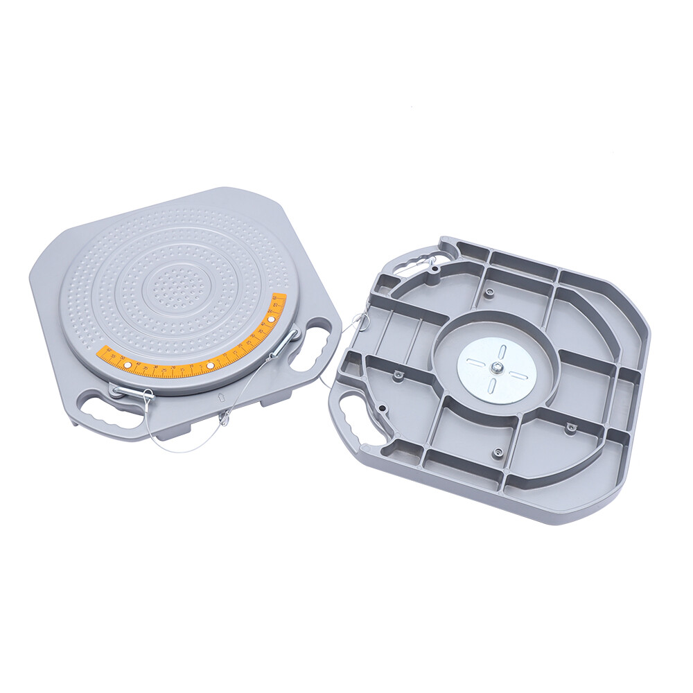 2*Wheel Turntable 360° Rotation Plates Car Front End Wheel Alignment System