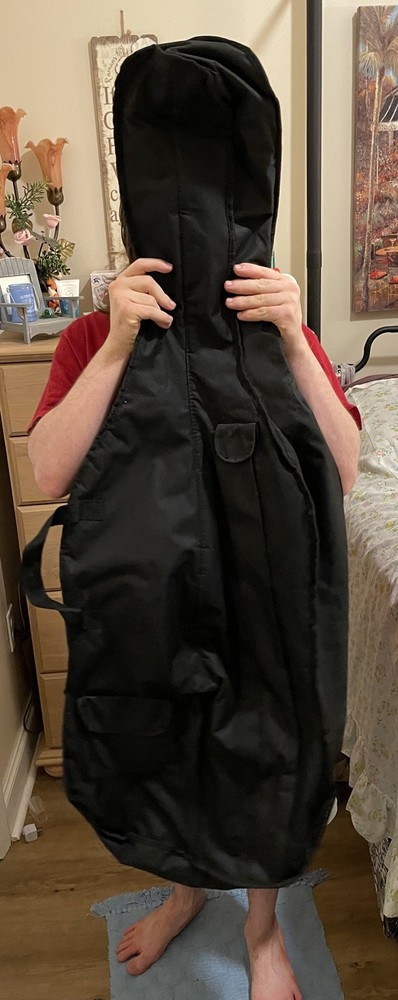 Cello Canvas Carrying Bag and Backpack in 4/4 Size Canvas