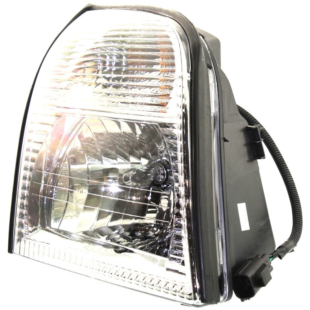 Headlight Set For 2002-2005 Mercury Mountaineer Left and Right With Bulb 2Pc