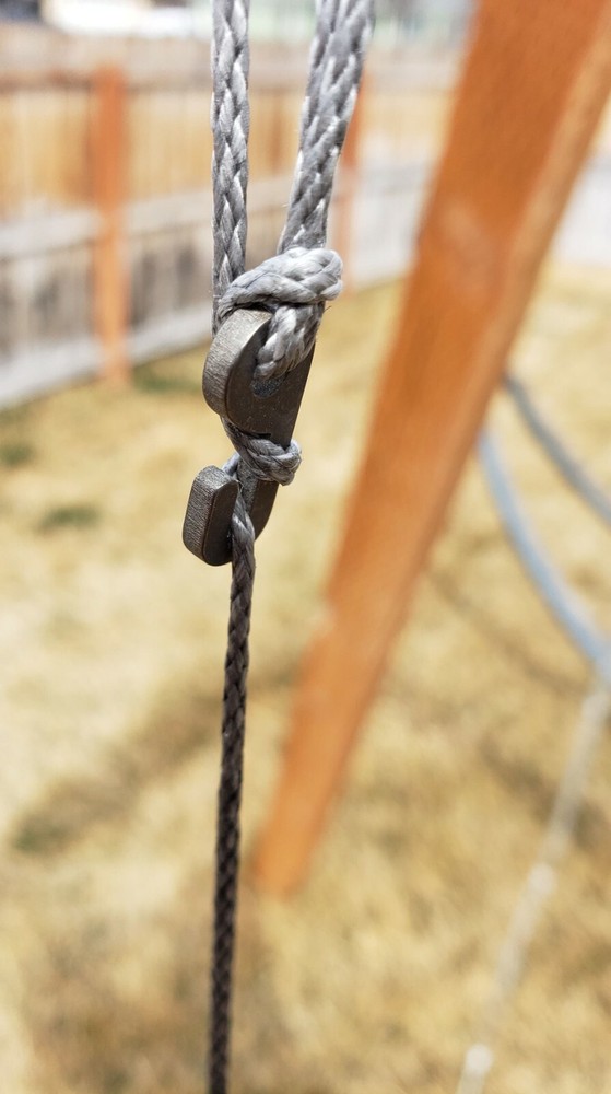 pack hanger dyneema and titanium pack hanger