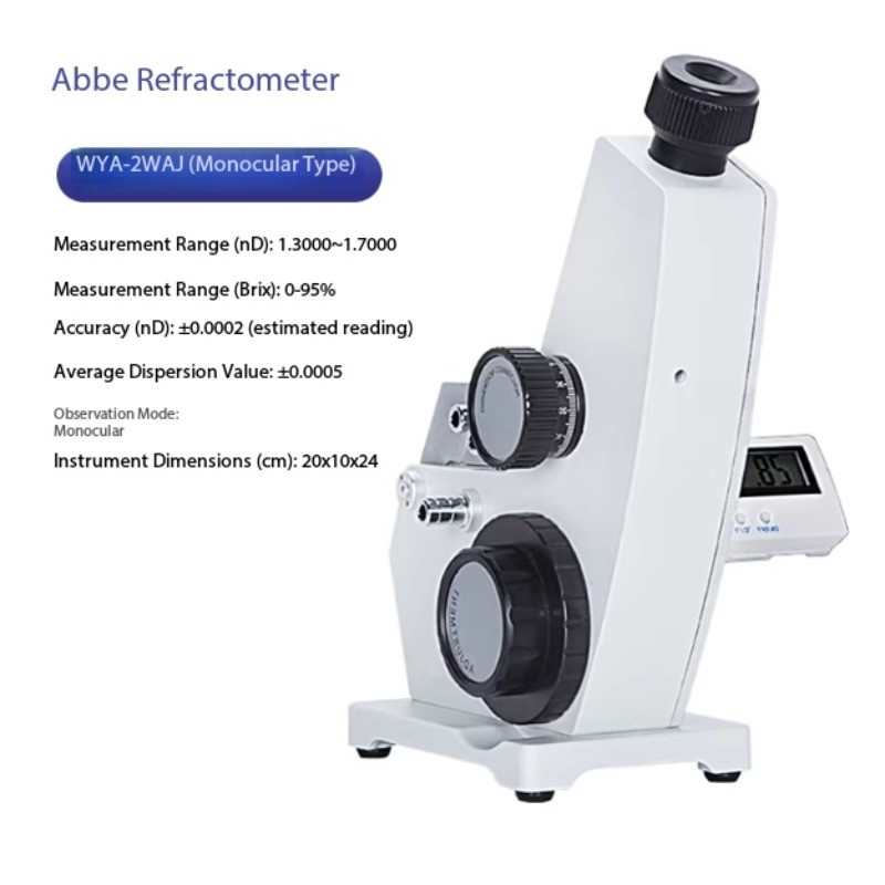Refractometer Digital Brix Refractometer Laboratory Optical Equipment 2WAJ