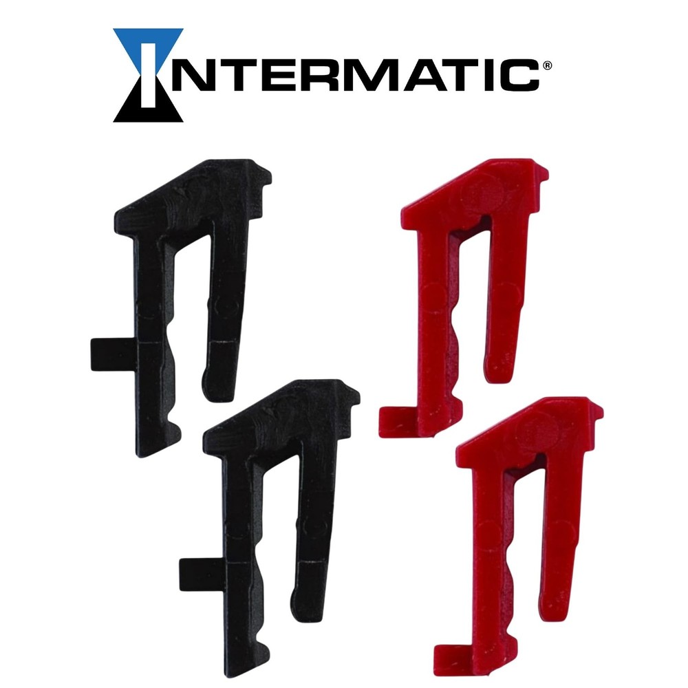 Intermatic Cycle Timer Plastic Tripper Pins, 2 Red 2 Black