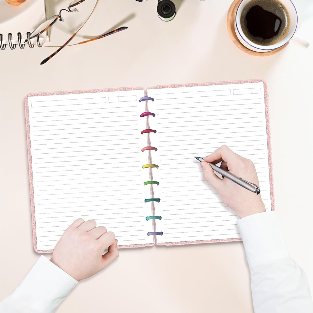 9-Disc Discbound Lined Refill Paper, Classic Size 100 Sheets, White