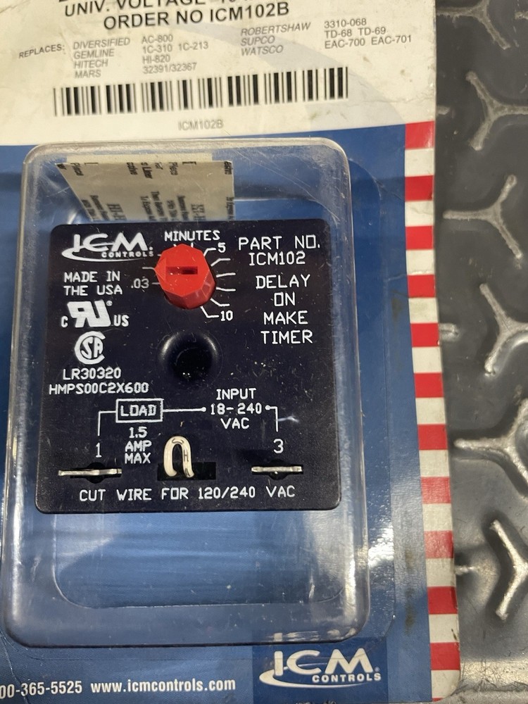Delay On Make Timer ICM102