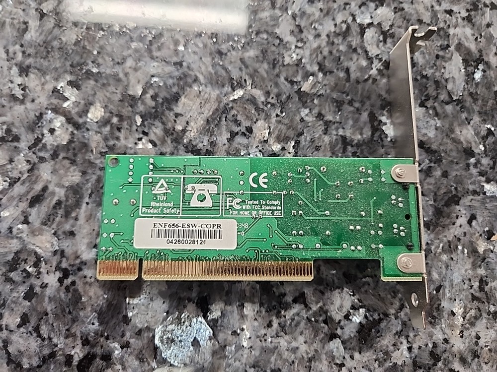 Encore Data/ Fax Modem ENF656- GSW- COPR Card