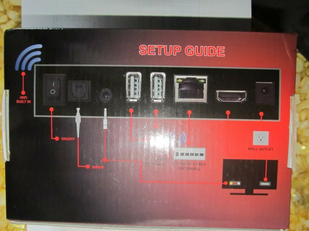 Linux & Android TV Digital Box PRO 2GB DDR3 8GB