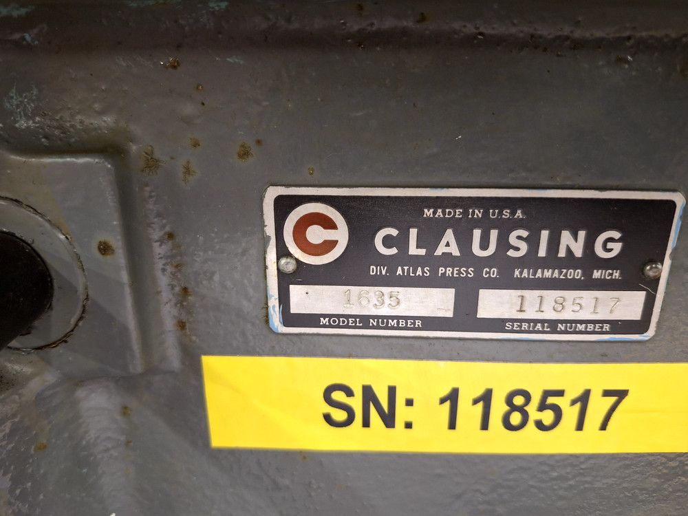 Clausing 4 spindle drill press