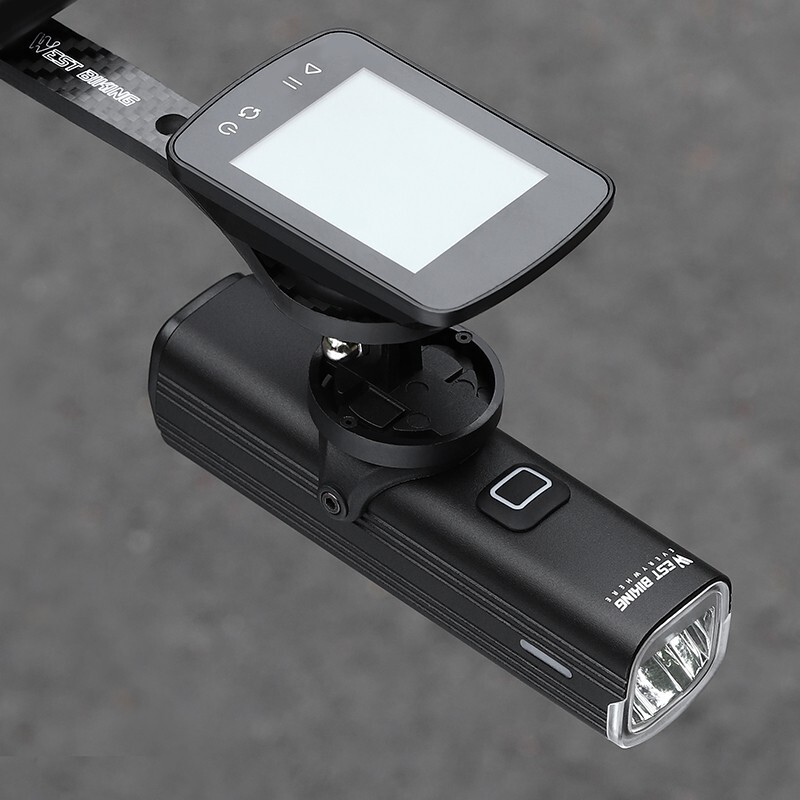 WEST BIKING Bicycle Quick Release Hoisting Headlight 1000LM Bike Front Light