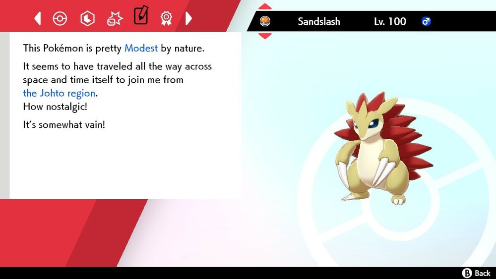 ✨Shiny✨ Virtual Console Sandslash For Pokemon Sword & Shield