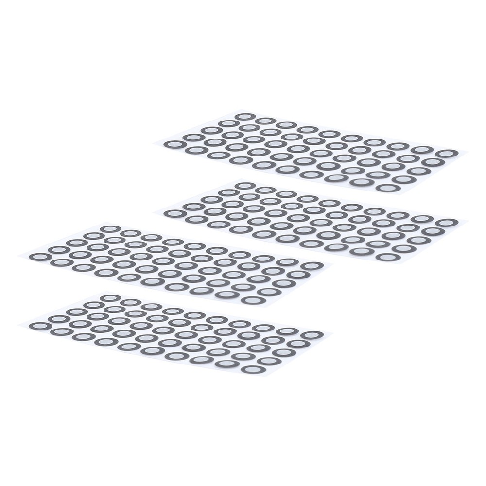 500 Pcs 3D Scanning Marker 6mm ID 10mm OD Reference Point Diffuse Reflection
