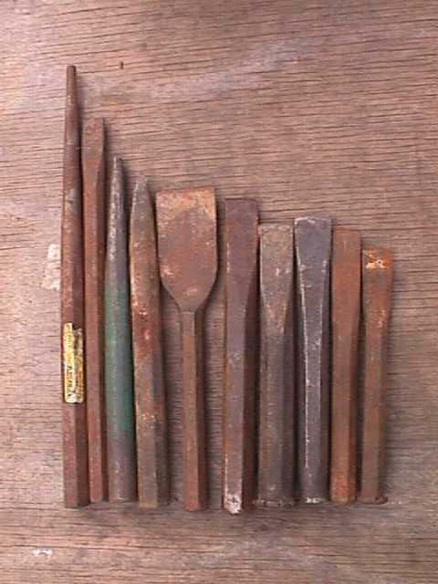 PUNCH COLD CHISEL LOT