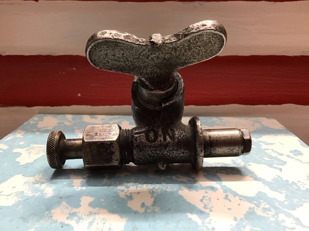 Vintage Early Brass German Valve