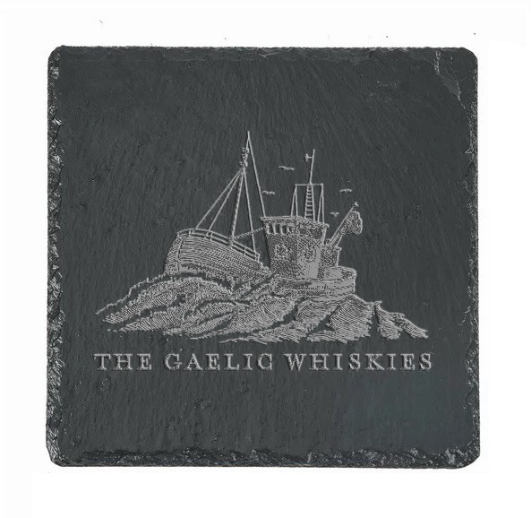 GAELIC Whiskey Slate Coaster