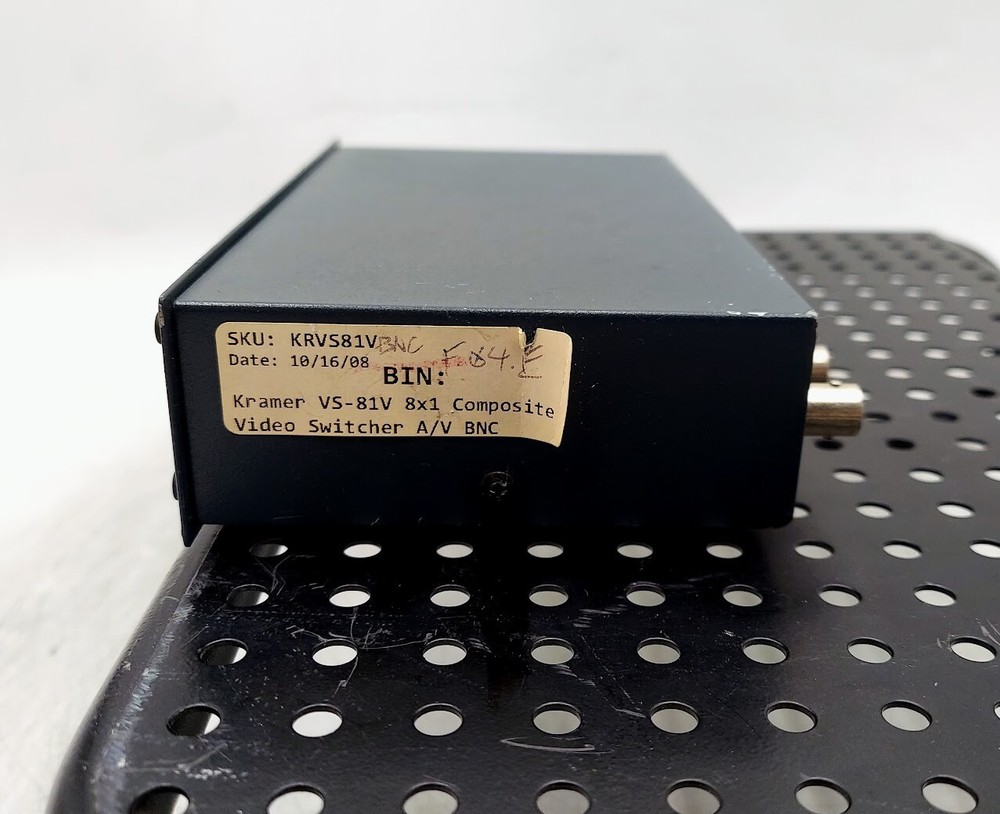 Kramer VS-81V 8x1 Composite Video Switcher A/V BNC