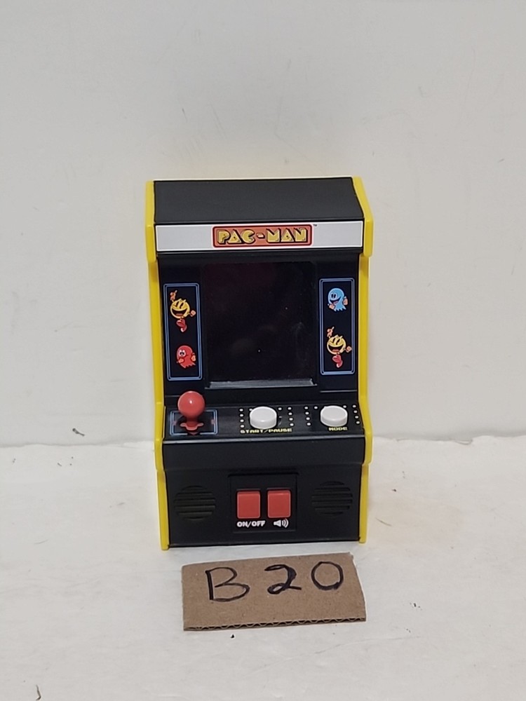 Pac Man Arcade Classics Mini Arcade Game With Color Screen Working Tested