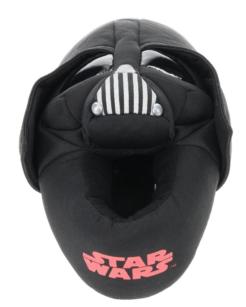STAR WARS Boys Slippers, Darth Vader Size 6