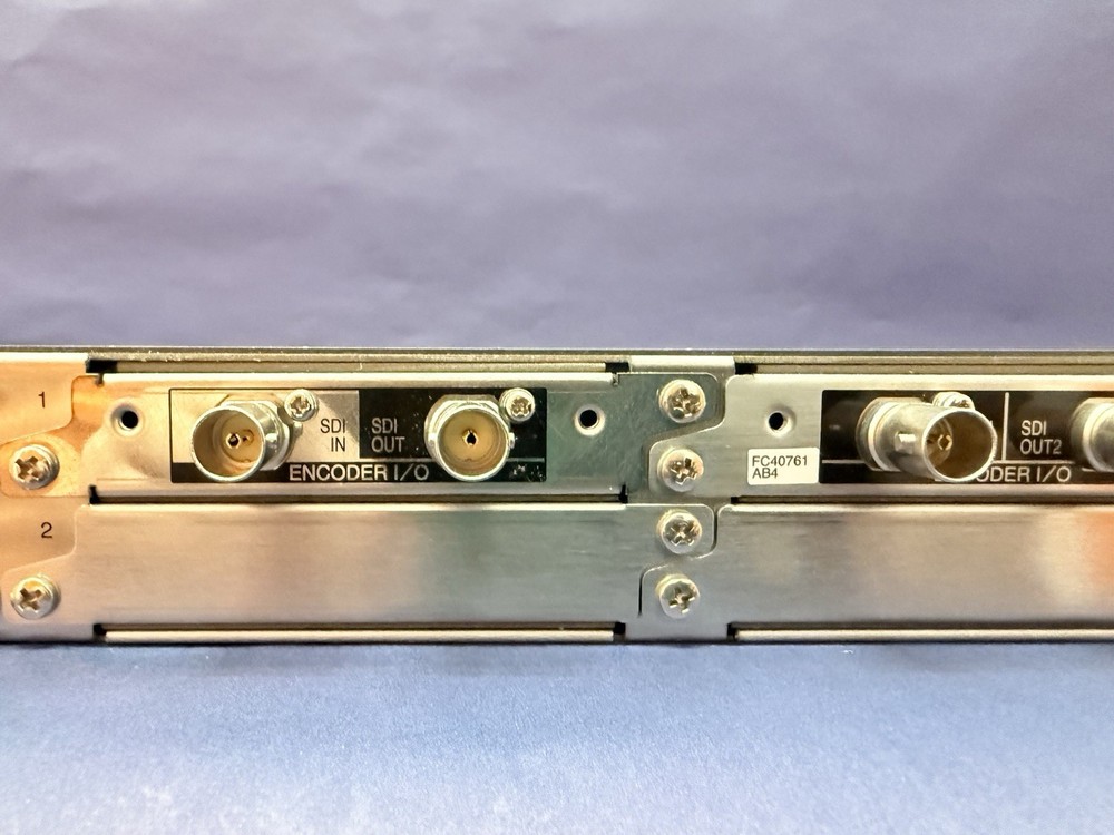 Fujitsu IP-9610 HD/SD Codec Video Encoding H.264 Digital Media Encoder