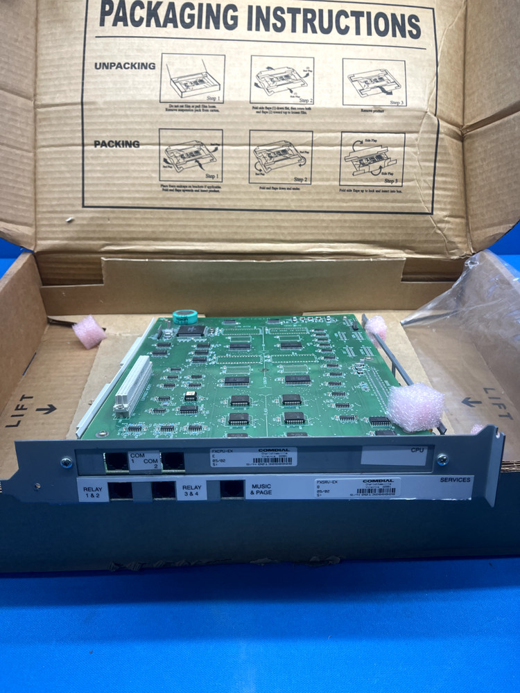 Comdial Vertical FXCPU-EX CPU Card