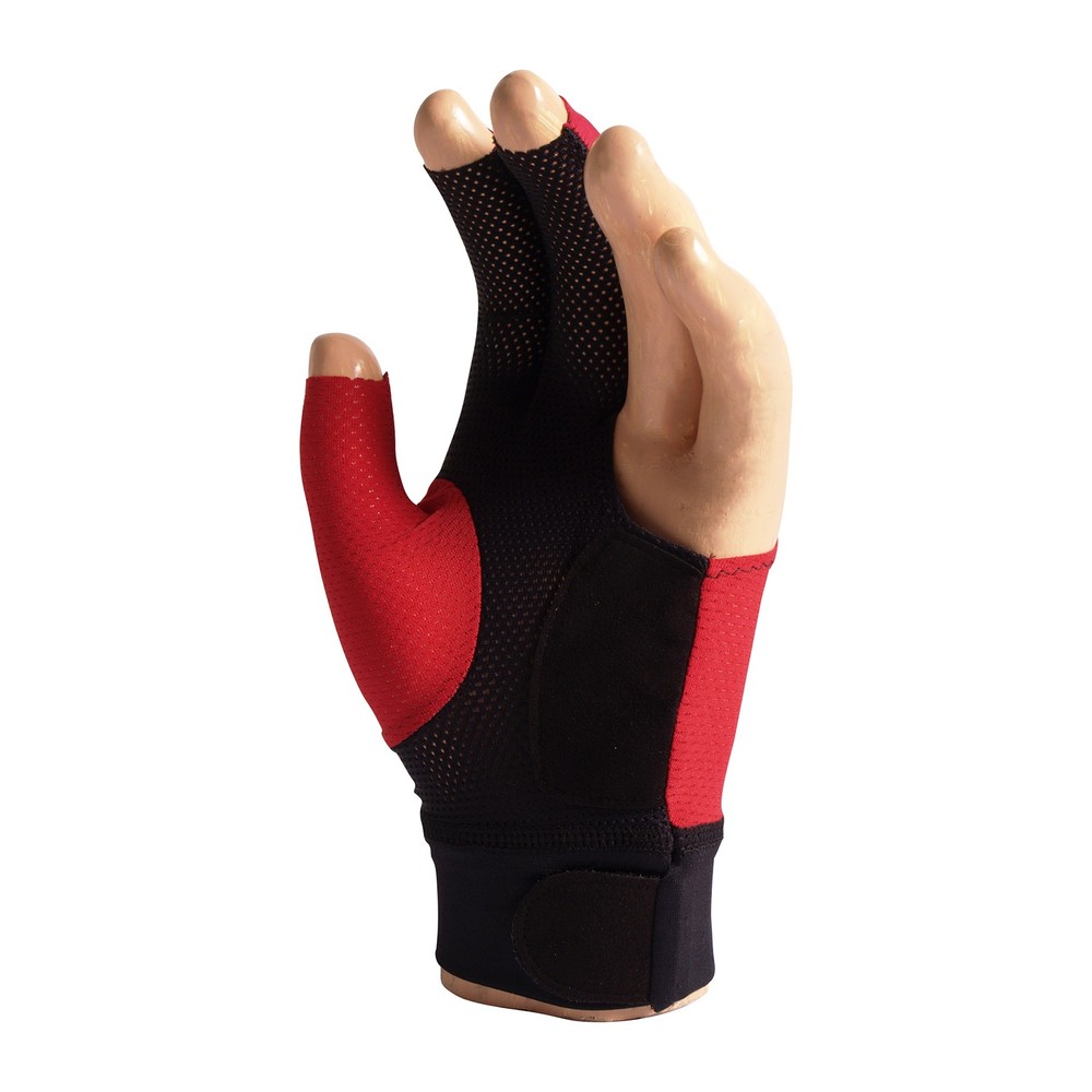 IBS Billiard Glove Mesh Red 1-Size