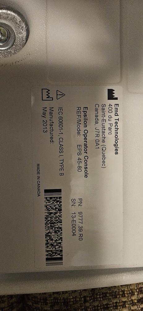 EPX 45-80 Operator Console Konica Minolta