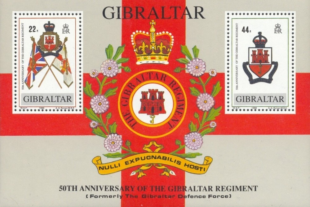Gibraltar Scott #'s 548 MNH