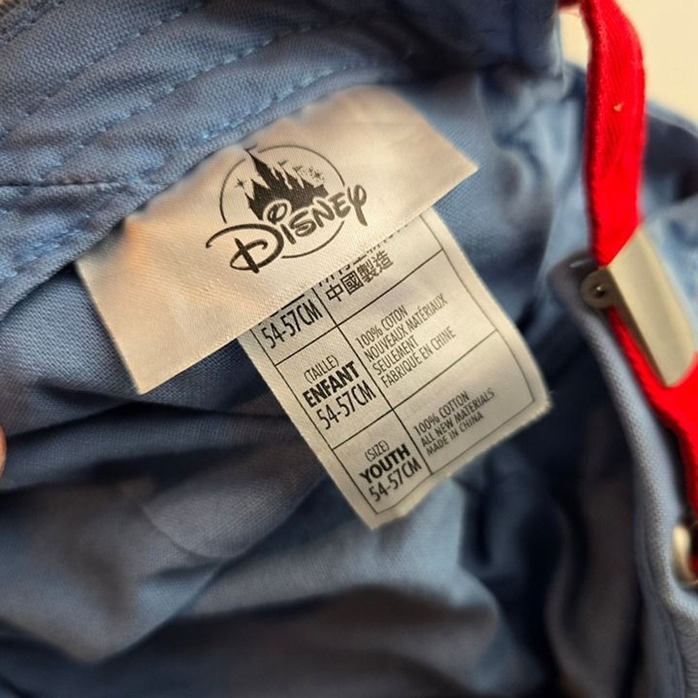 Disney Stitch Hat Youth Adjustable Strapback Distressed Baseball Cap Distressed