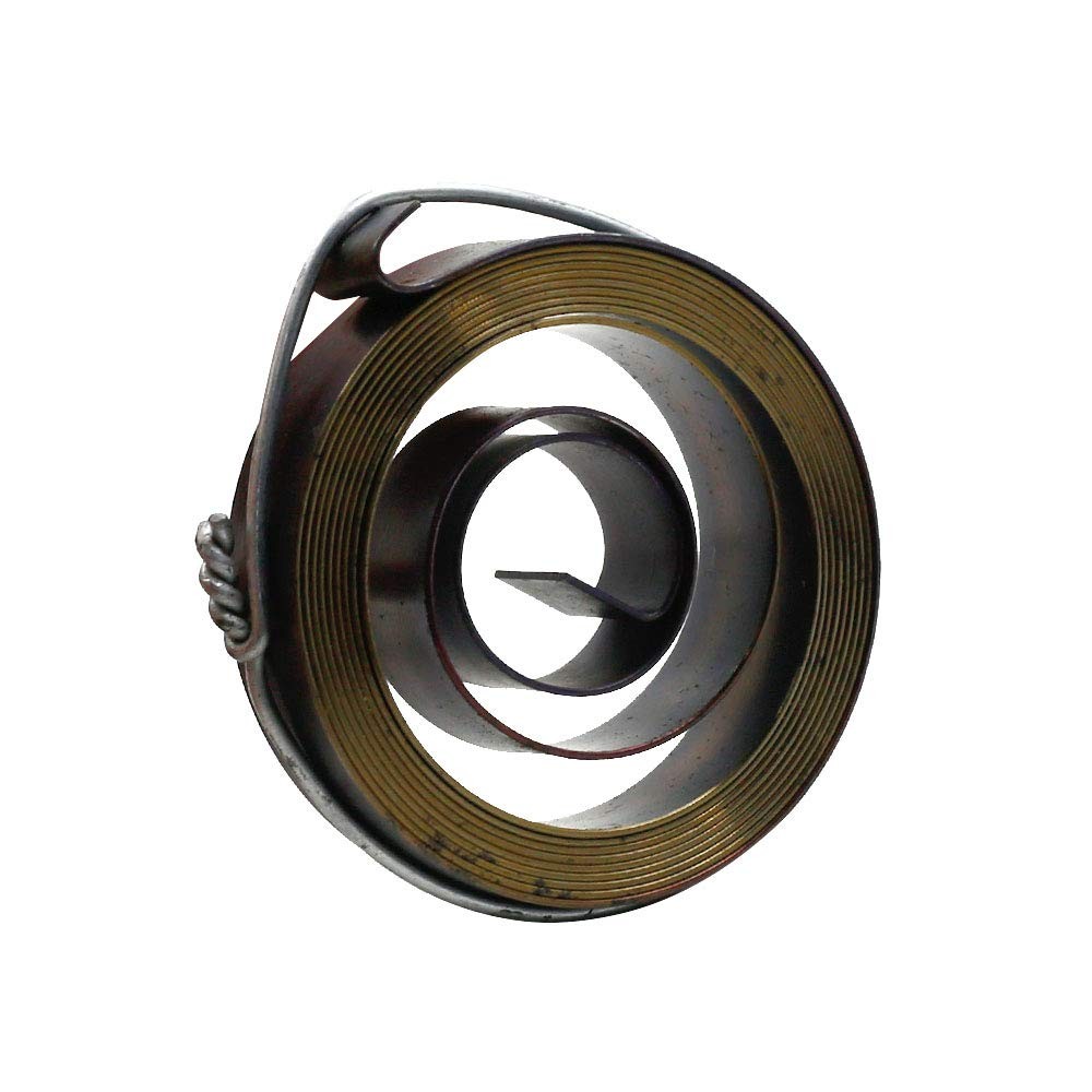 LDEXIN 12mm/0.5" Width Drill Press Spring, Quill Feed Return Coil Black