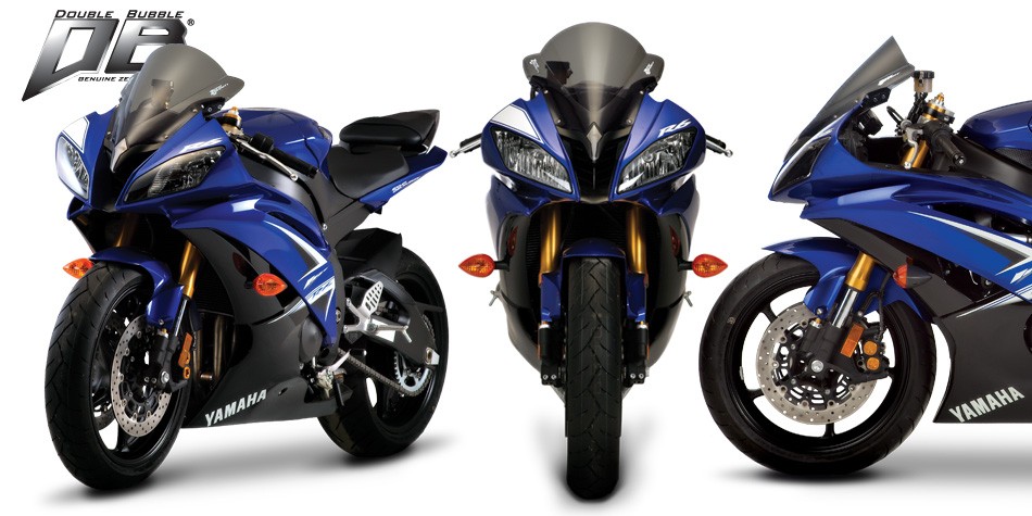 Zero Gravity Double Bubble Dark Smoke Windscreen (16-540-19)