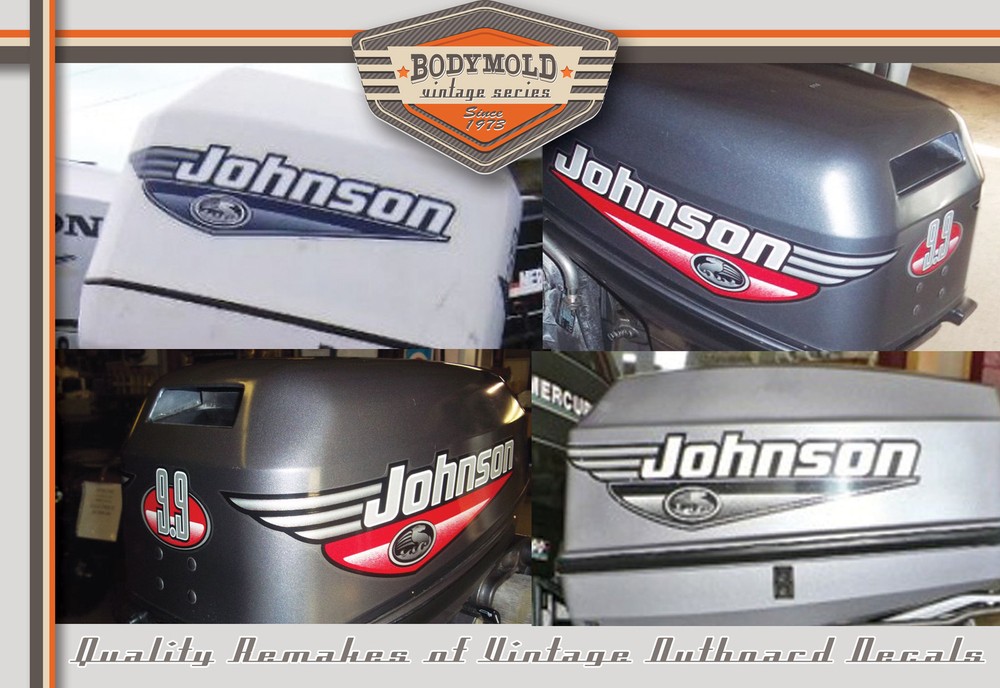 Johnson 25hp OceanPro Decals
