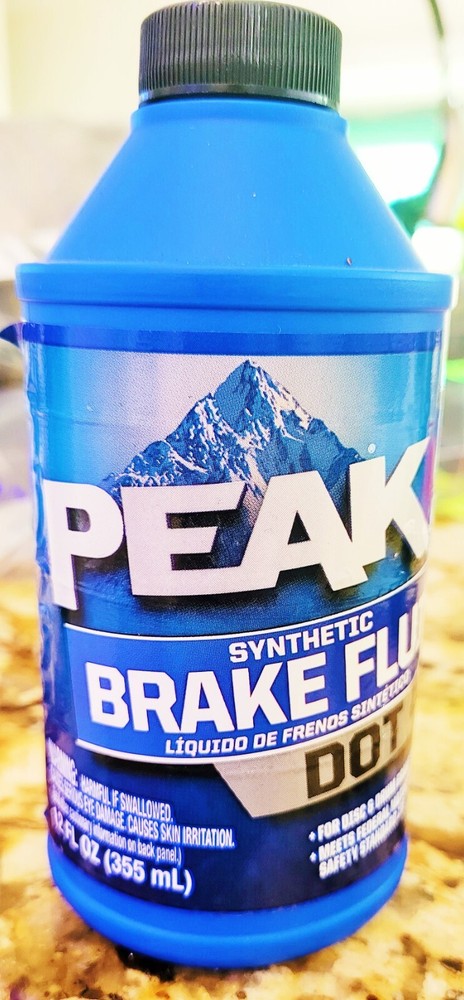 Peak Dot 4 Synthetic Brake Fluid (12oz) NEW