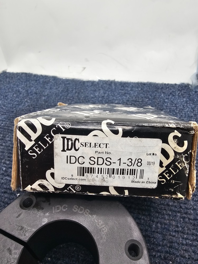 IDC SDS-1-3/8: Select, 3/8” Bore QD Bushing