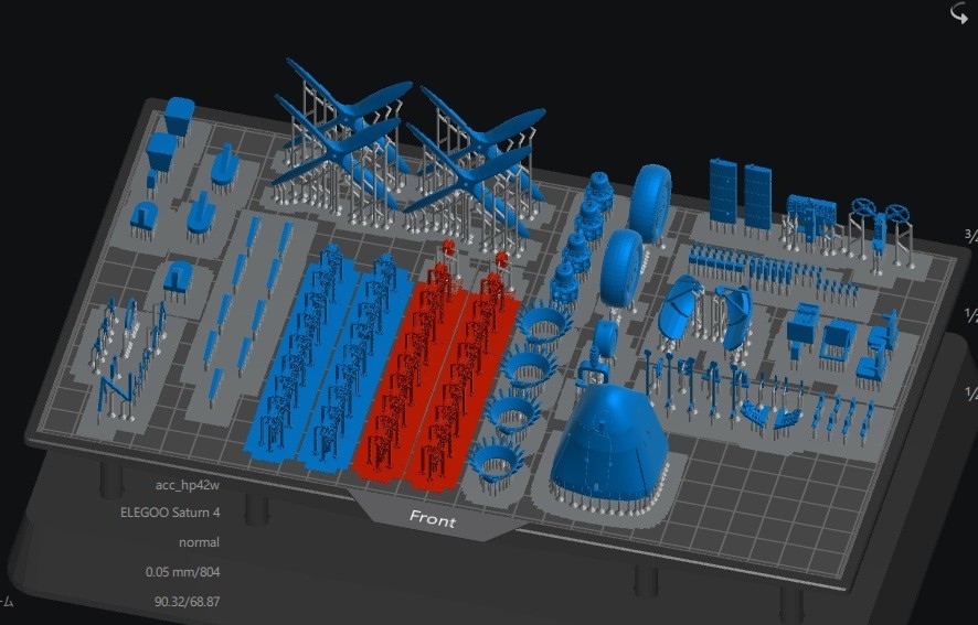 Handley Page HP.42W 3D data set for 1/72 scale