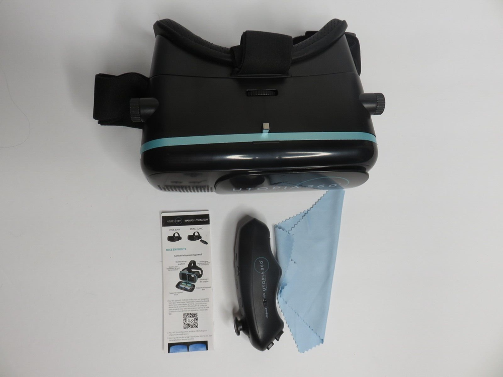 Utopia 360 Virtual Reality 3D Headset + Bluetooth Controller