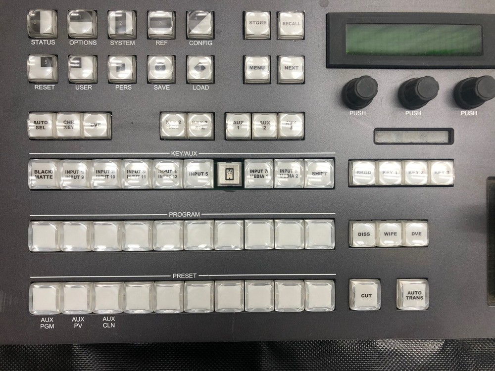 Ross Crossover 12 Panel 4801AR-220 Video Production Unit